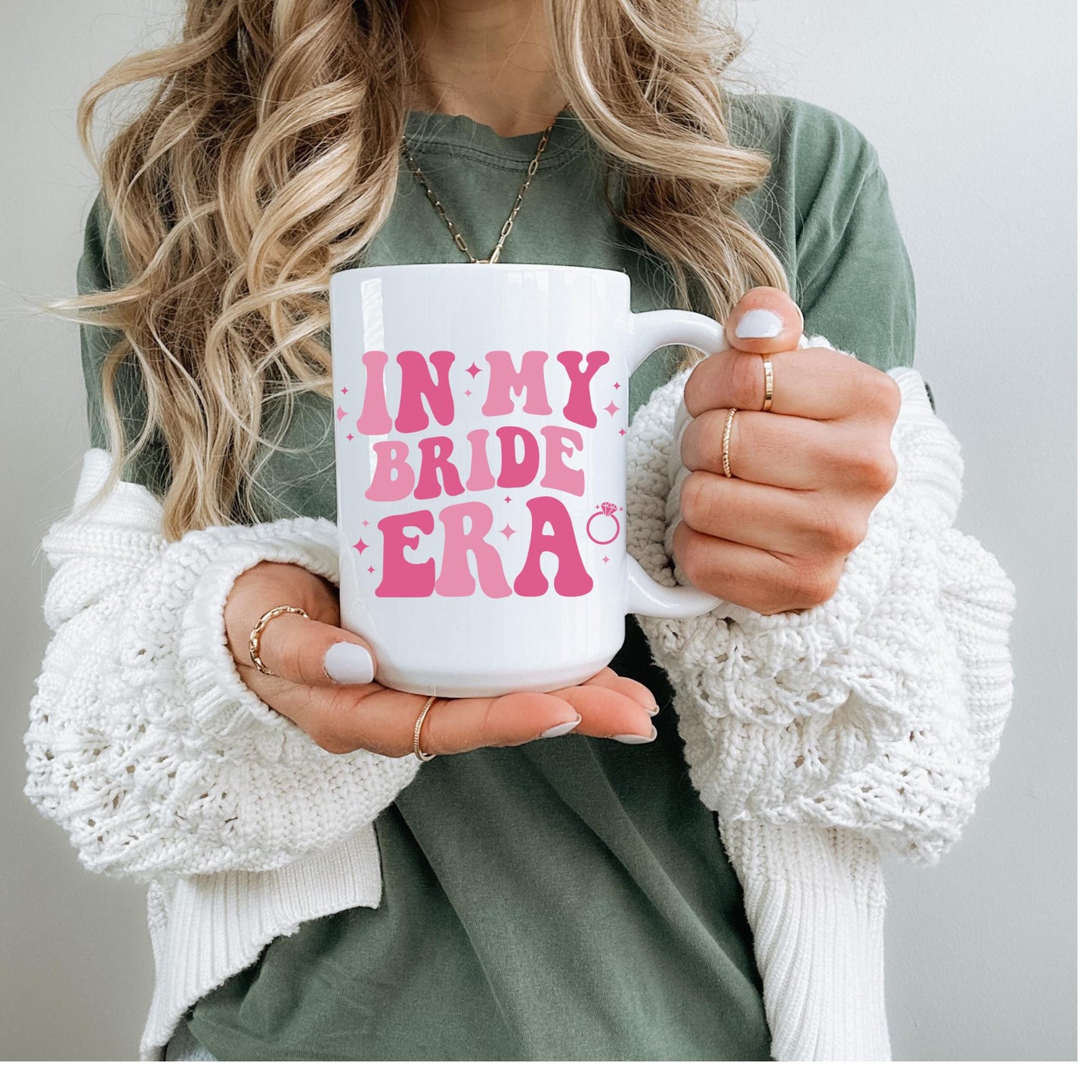 In my bride era mug, Bride Mug, Gift for her, Wedding gift, Bridal mug, Gift for loved one, Gift for bride, Hen night gift, Wedding mug