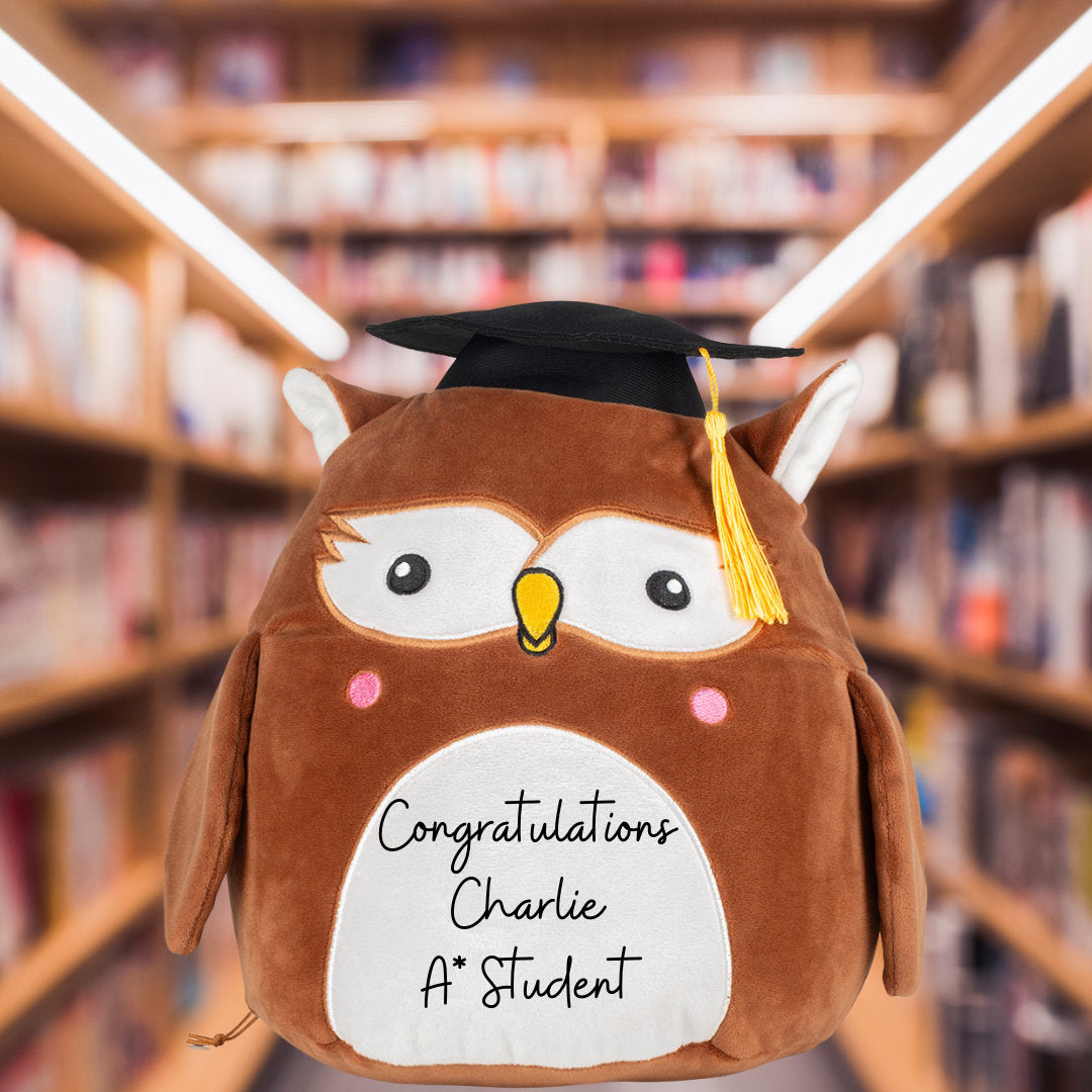 School Leavers Gift , Squidgy Animal , Leaver 2024 , University Graduate , School Leaver gift