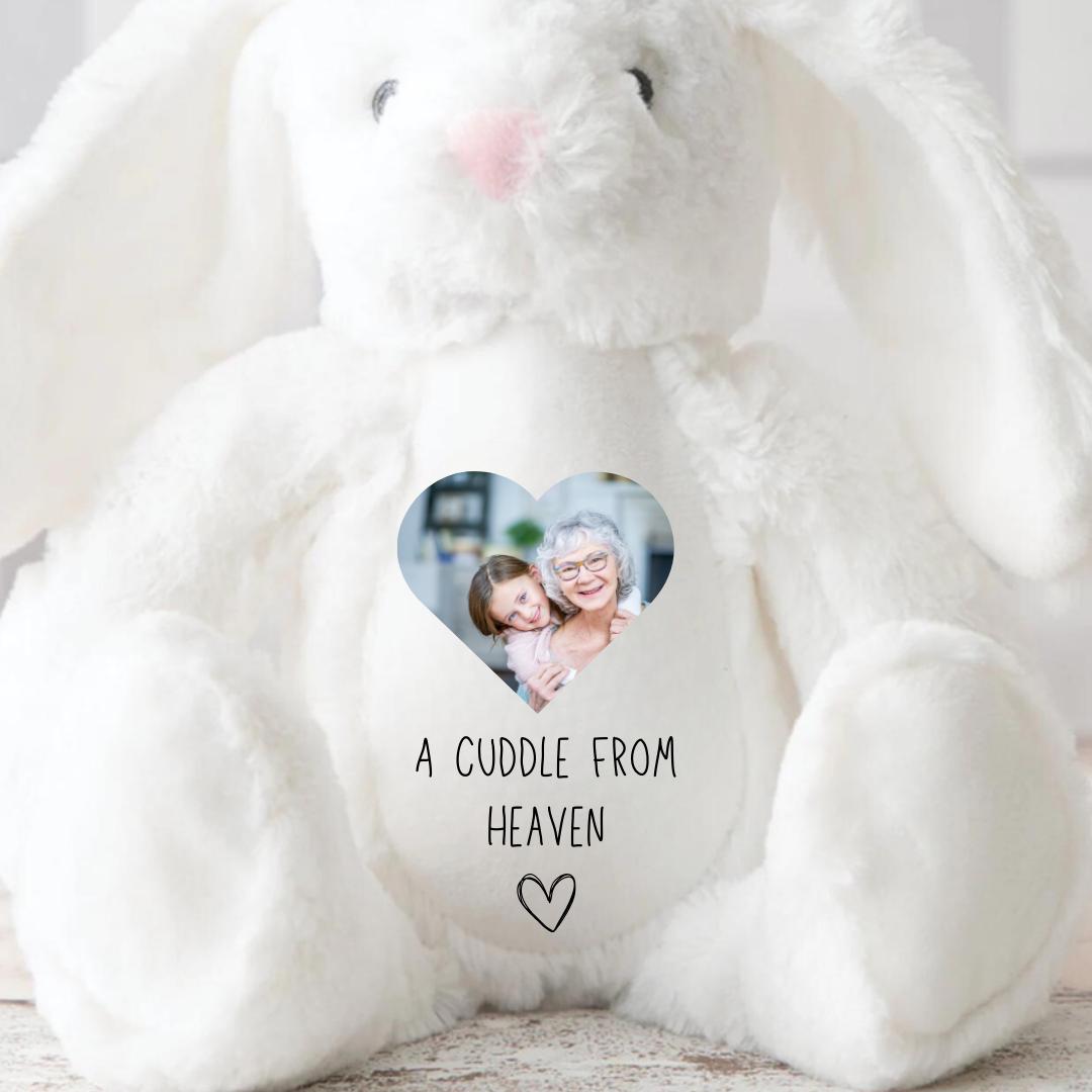 Memory Photo Teddy, In Memory Gift, Bereavement Gift ,Memorial ,Keepsake Present, Memorial Photo Gift, Memory Teddy Bear, Sympathy