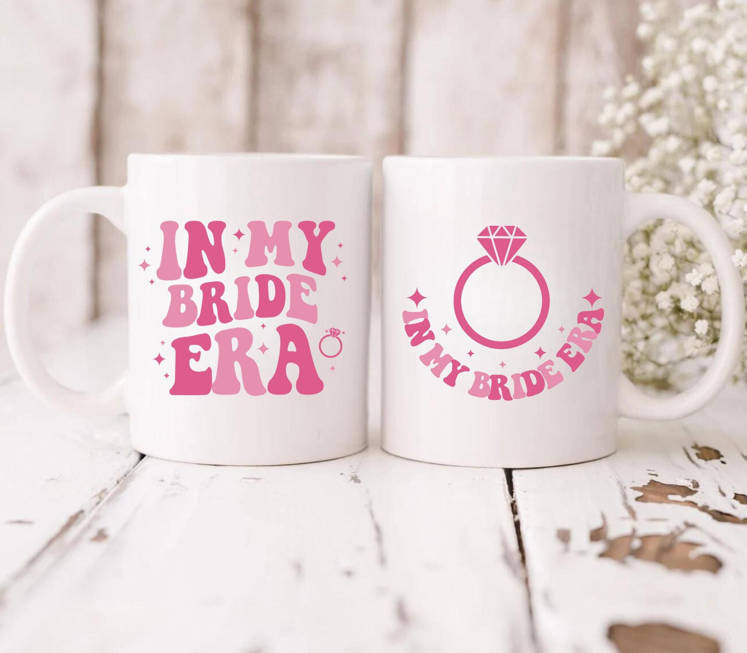 In my bride era mug, Bride Mug, Gift for her, Wedding gift, Bridal mug, Gift for loved one, Gift for bride, Hen night gift, Wedding mug