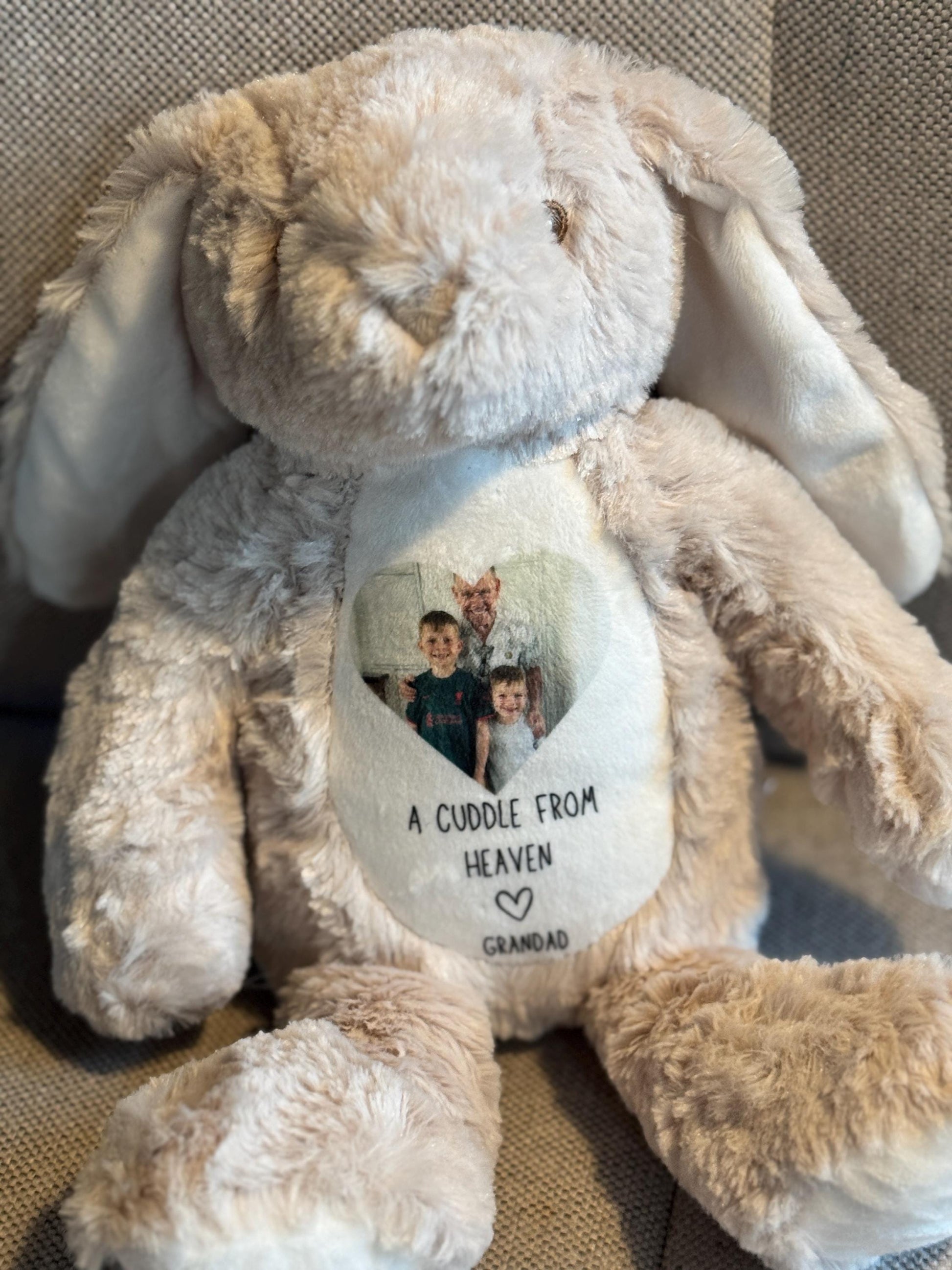 Memory Photo Teddy, In Memory Gift, Bereavement Gift ,Memorial ,Keepsake Present, Memorial Photo Gift, Memory Teddy Bear, Sympathy
