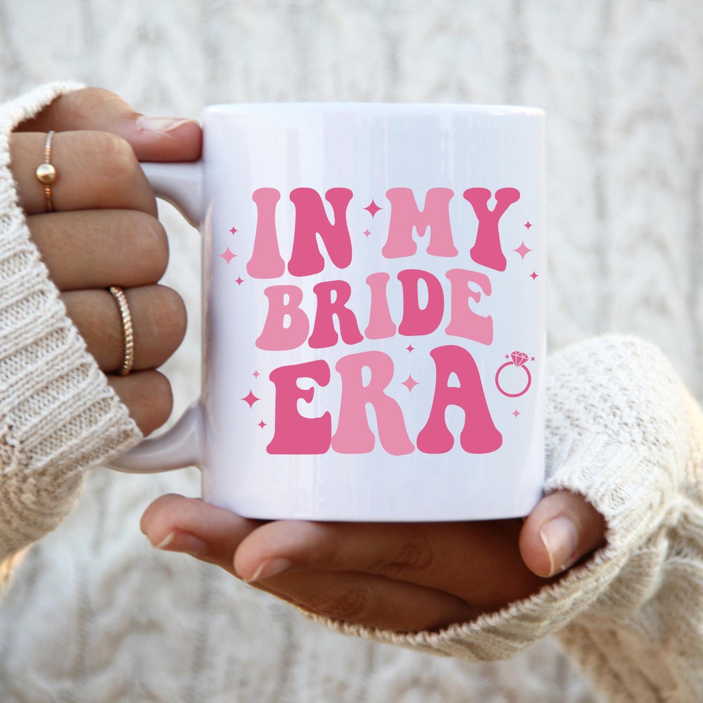 In my bride era mug, Bride Mug, Gift for her, Wedding gift, Bridal mug, Gift for loved one, Gift for bride, Hen night gift, Wedding mug