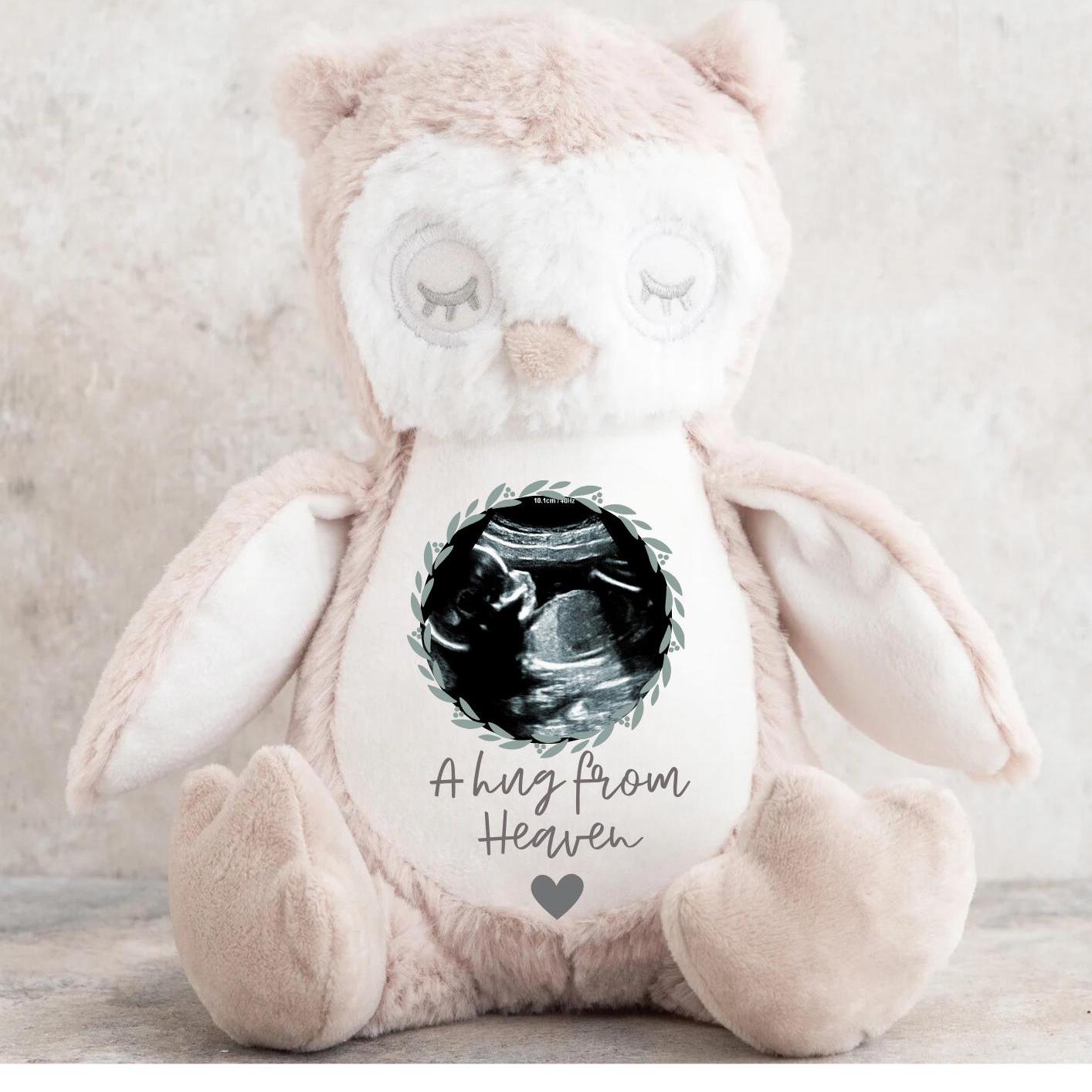Personalised Baby Loss Bunny - Miscarriage Teddy - Still Born Gifts - Baby Memorial Keepsake - Baby Loss Keepsake - Angel Baby - Memorial