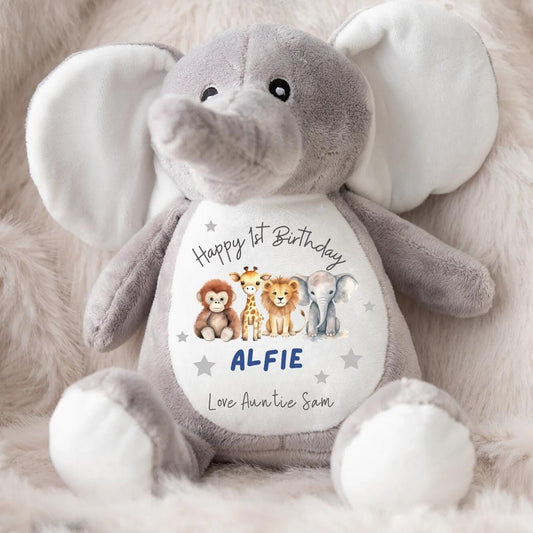 Personalised Baby Teddy - Personalised Baby Toy - 1st Birthday Gift, First Birthday Gift, Personalised Teddy, Baby Teddy, Keepsake