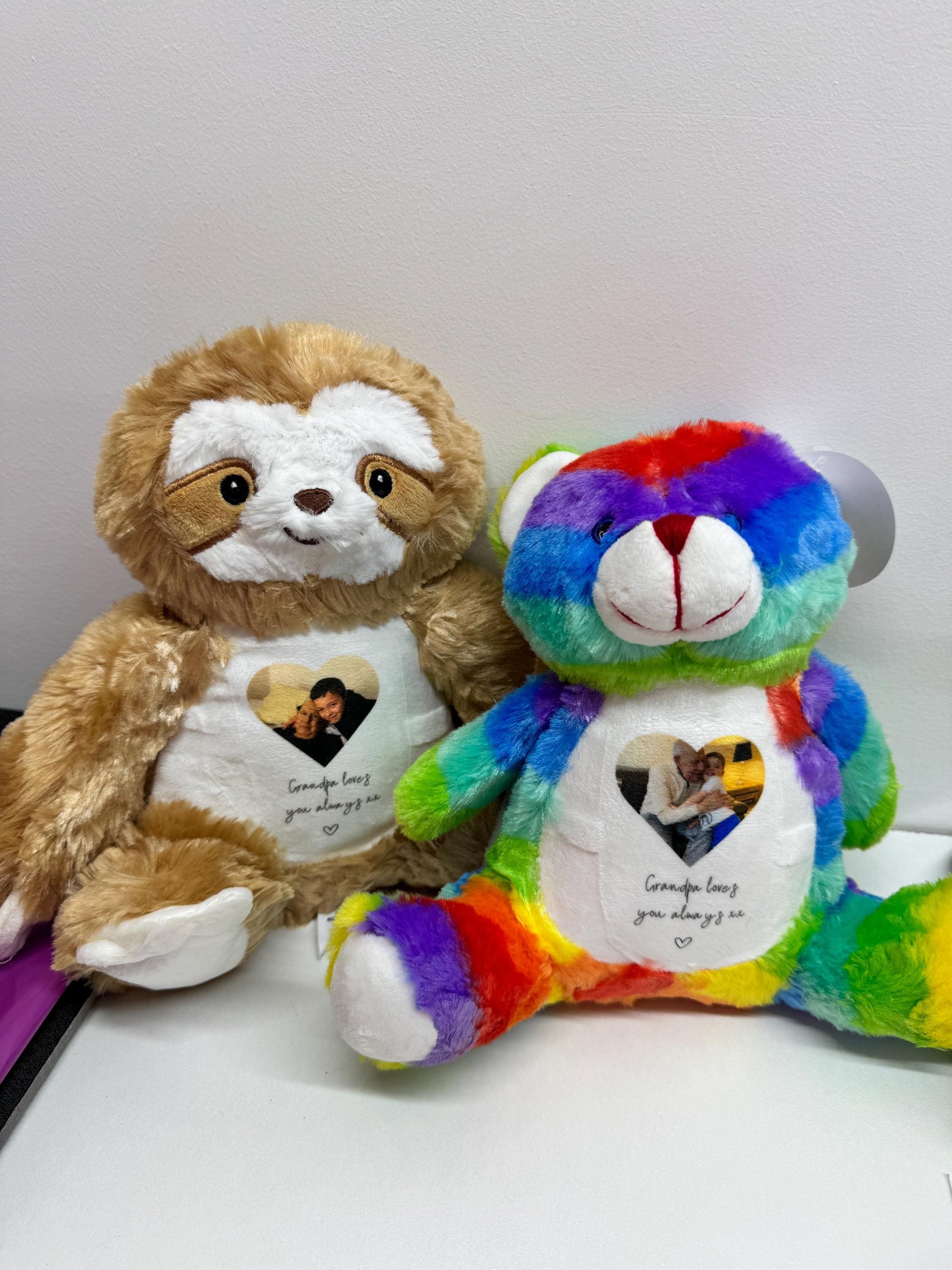 Memory Photo Teddy, In Memory Gift, Bereavement Gift ,Memorial ,Keepsake Present, Memorial Photo Gift, Memory Teddy Bear, Sympathy