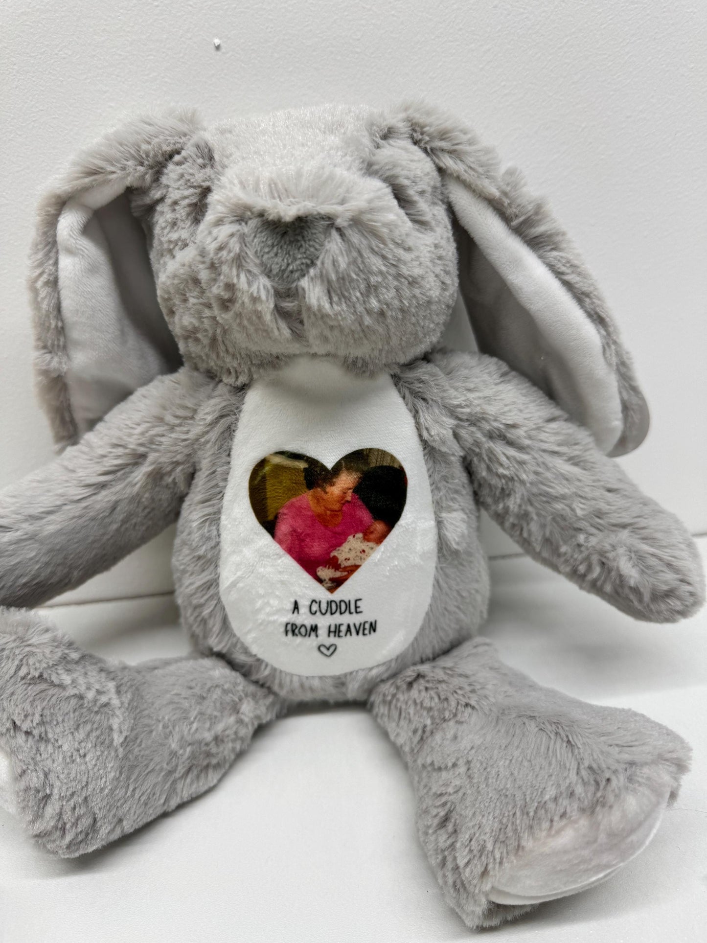 Memory Photo Teddy, In Memory Gift, Bereavement Gift ,Memorial ,Keepsake Present, Memorial Photo Gift, Memory Teddy Bear, Sympathy