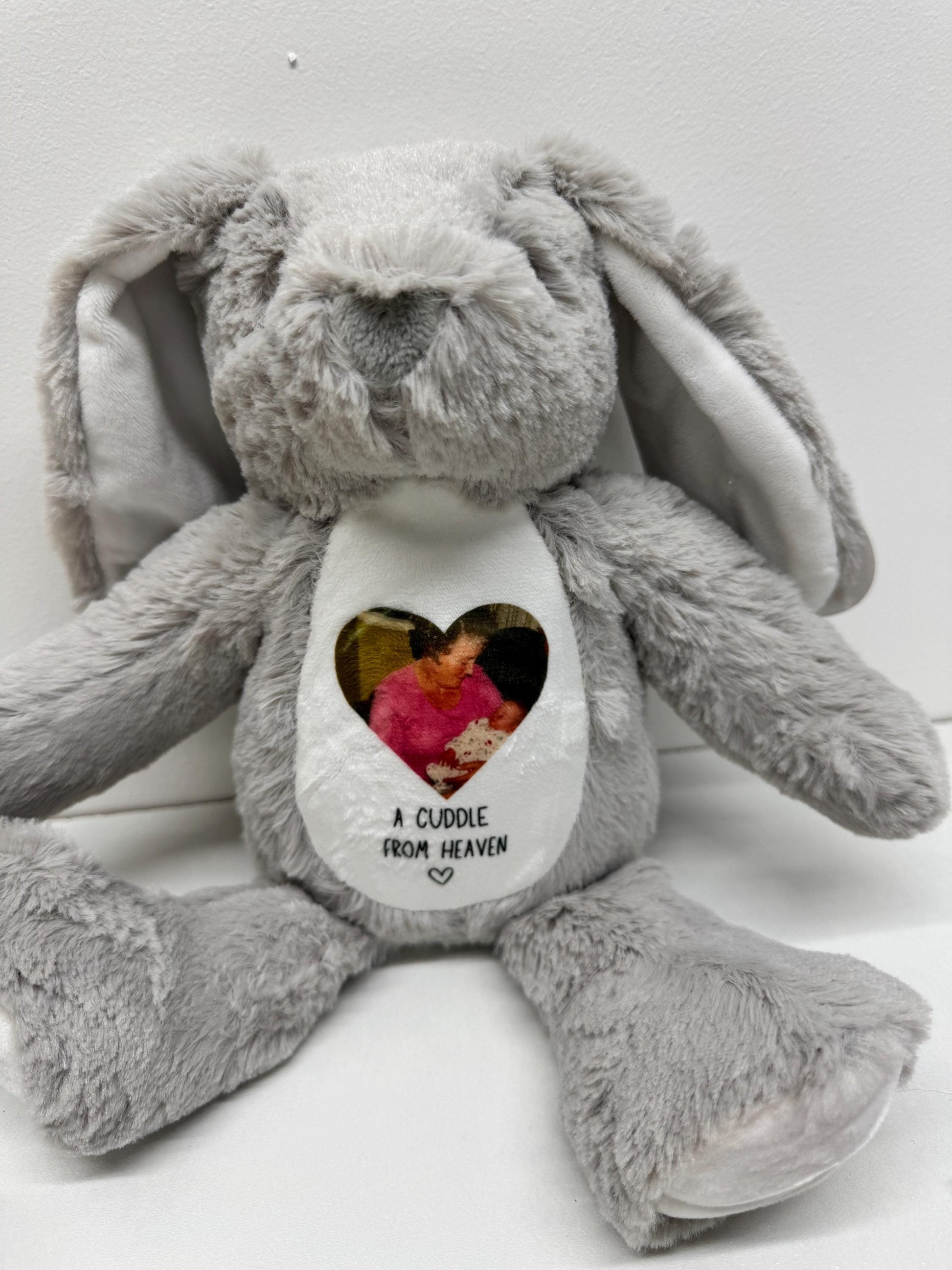 Memory Photo Teddy, In Memory Gift, Bereavement Gift ,Memorial ,Keepsake Present, Memorial Photo Gift, Memory Teddy Bear, Sympathy