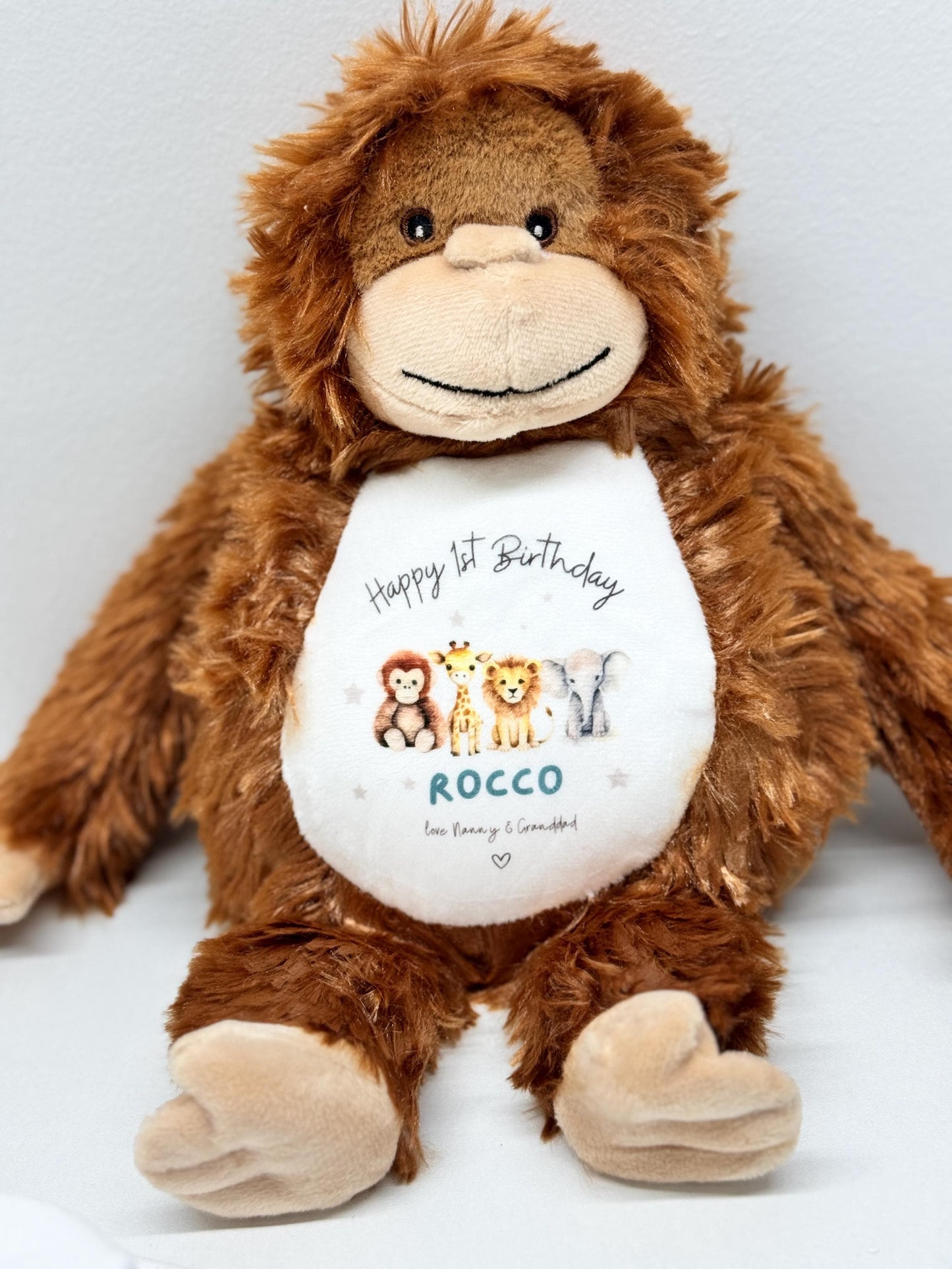 Personalised Baby Teddy - Personalised Baby Toy - 1st Birthday Gift, First Birthday Gift, Personalised Teddy, Baby Teddy, Keepsake