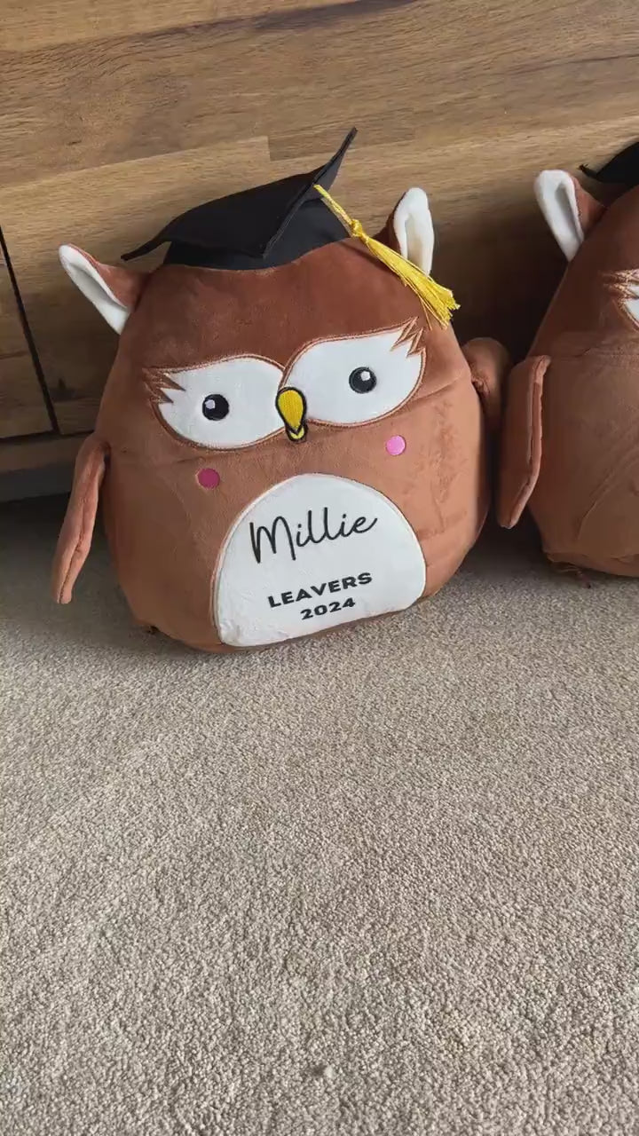 School Leavers Gift , Squidgy Animal , Leaver 2024 , University Graduate , School Leaver gift